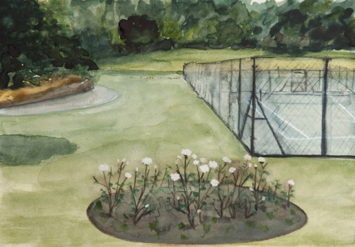 Blow Up and Other Stories, Watercolour on Paper, 14 x 21 cm, 2016