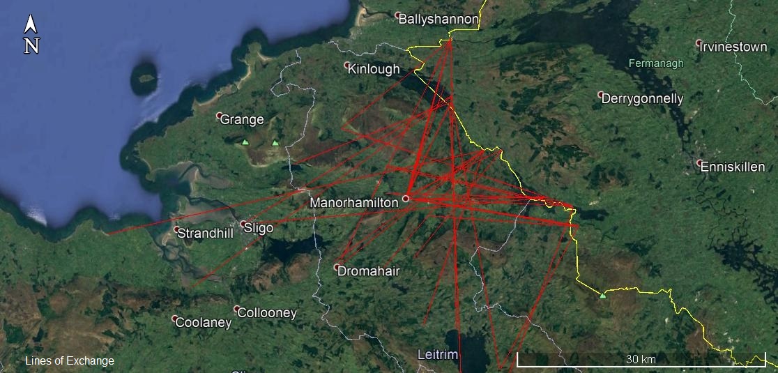 Map of Border Exchange 8